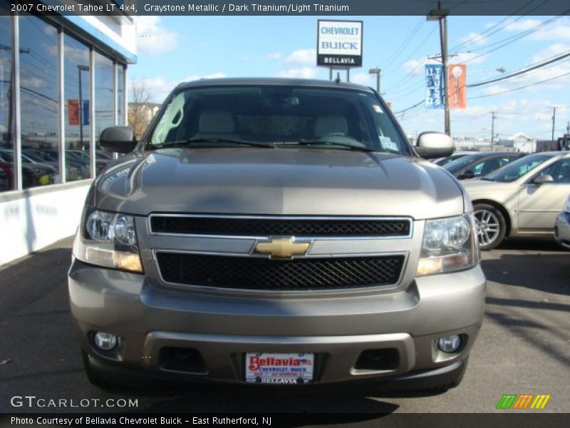 Graystone Metallic / Dark Titanium/Light Titanium 2007 Chevrolet Tahoe LT 4x4