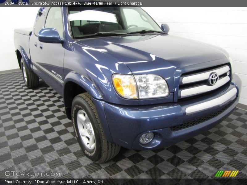 Blue Marlin Pearl / Light Charcoal 2004 Toyota Tundra SR5 Access Cab 4x4