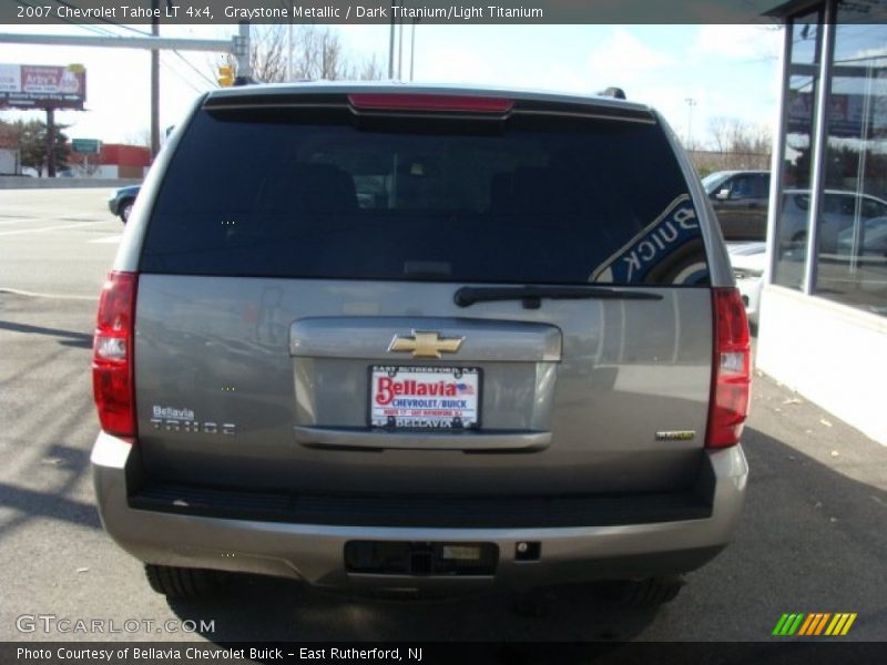 Graystone Metallic / Dark Titanium/Light Titanium 2007 Chevrolet Tahoe LT 4x4