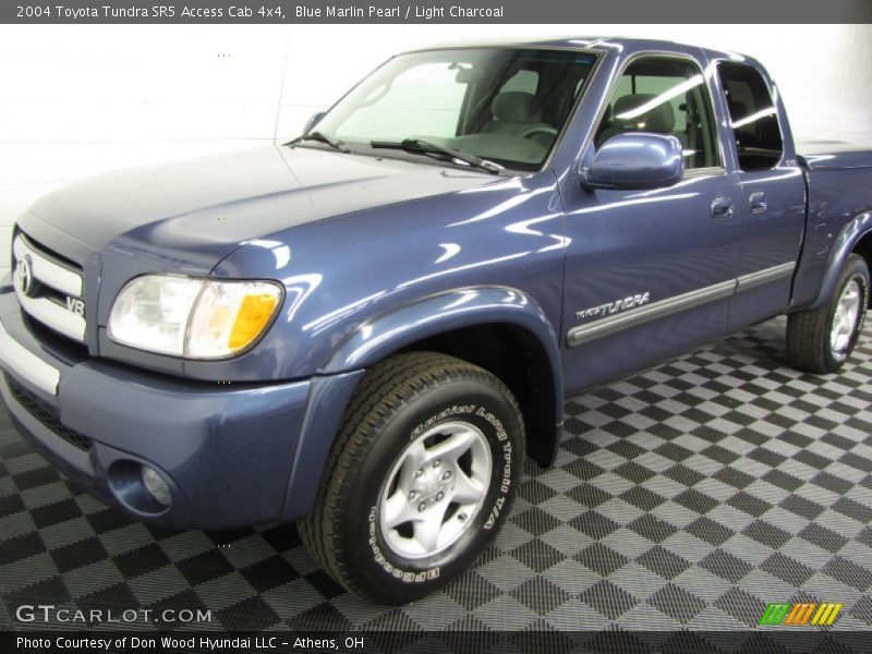Blue Marlin Pearl / Light Charcoal 2004 Toyota Tundra SR5 Access Cab 4x4