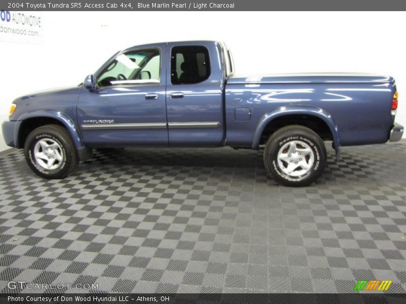 Blue Marlin Pearl / Light Charcoal 2004 Toyota Tundra SR5 Access Cab 4x4