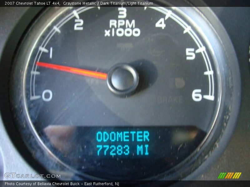 Graystone Metallic / Dark Titanium/Light Titanium 2007 Chevrolet Tahoe LT 4x4
