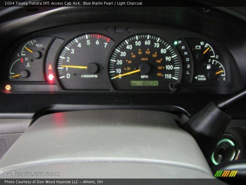 Blue Marlin Pearl / Light Charcoal 2004 Toyota Tundra SR5 Access Cab 4x4