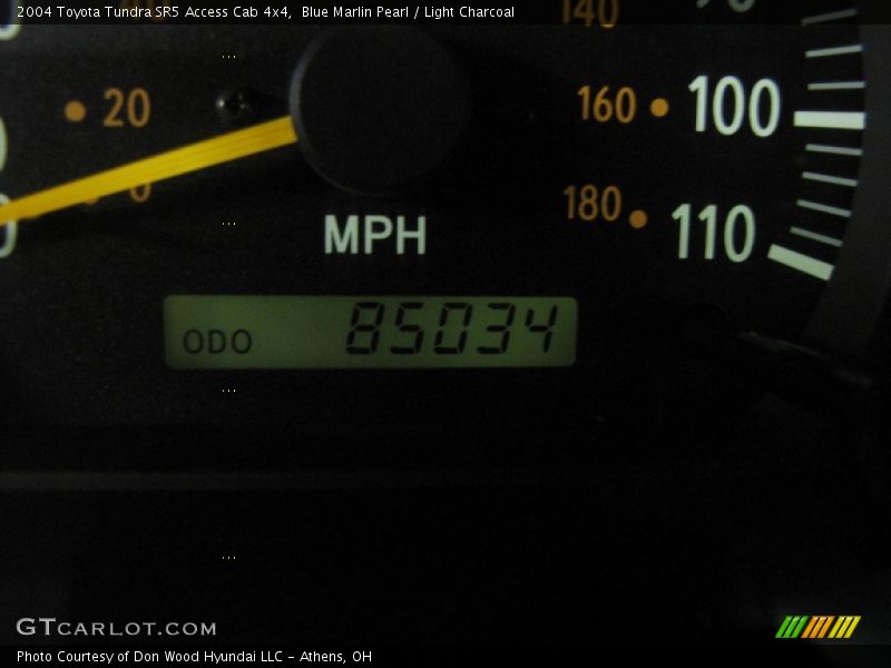 Blue Marlin Pearl / Light Charcoal 2004 Toyota Tundra SR5 Access Cab 4x4