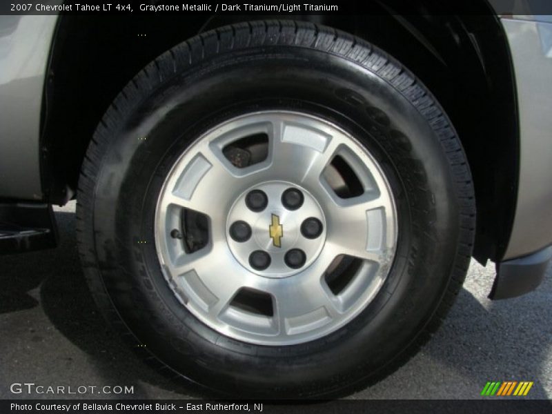 Graystone Metallic / Dark Titanium/Light Titanium 2007 Chevrolet Tahoe LT 4x4