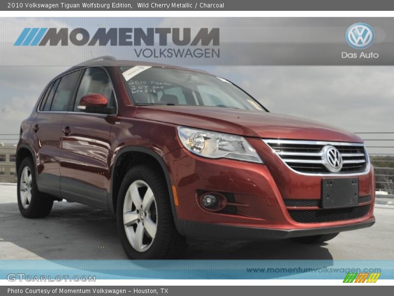 Wild Cherry Metallic / Charcoal 2010 Volkswagen Tiguan Wolfsburg Edition