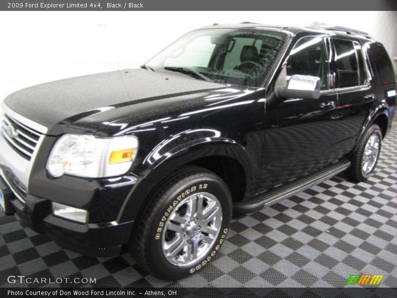 Black / Black 2009 Ford Explorer Limited 4x4
