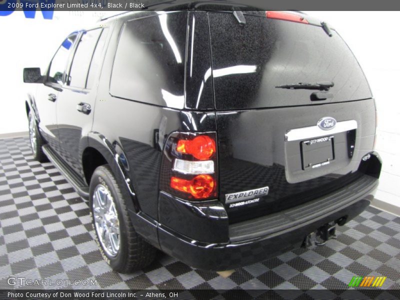 Black / Black 2009 Ford Explorer Limited 4x4