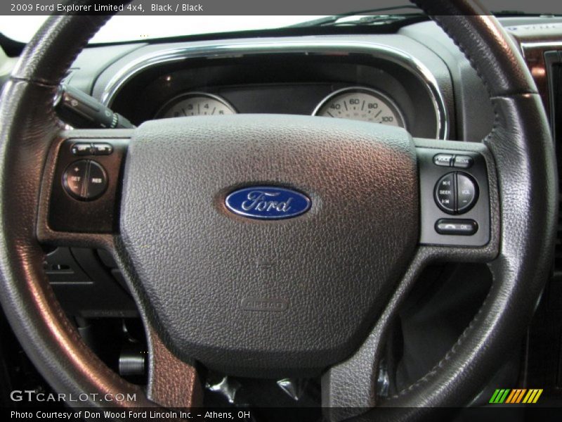 Black / Black 2009 Ford Explorer Limited 4x4
