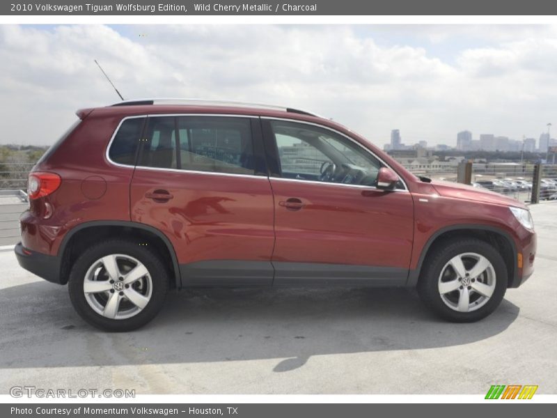 Wild Cherry Metallic / Charcoal 2010 Volkswagen Tiguan Wolfsburg Edition