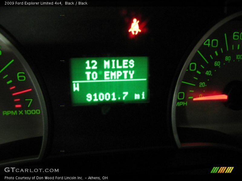 Black / Black 2009 Ford Explorer Limited 4x4