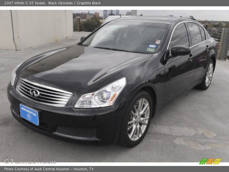 Black Obsidian / Graphite Black 2007 Infiniti G 35 Sedan