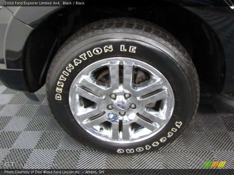 Black / Black 2009 Ford Explorer Limited 4x4