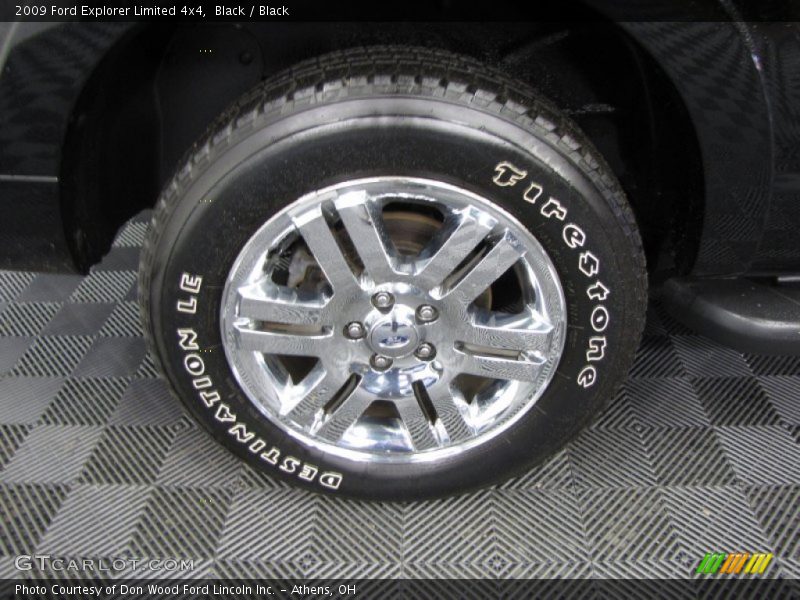 Black / Black 2009 Ford Explorer Limited 4x4