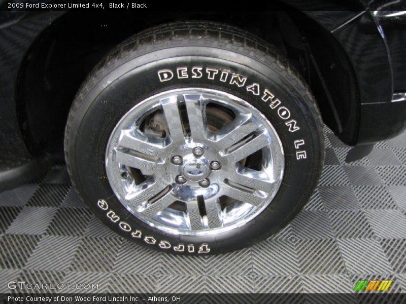 Black / Black 2009 Ford Explorer Limited 4x4
