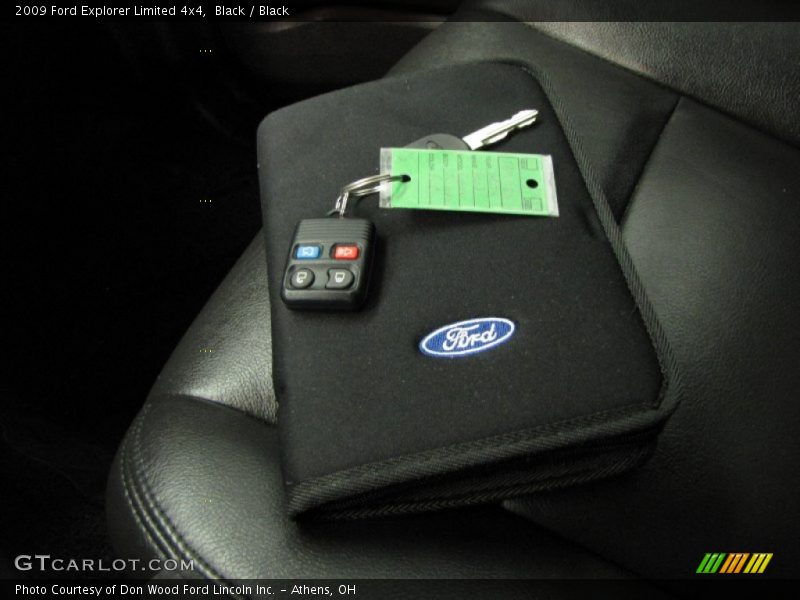 Black / Black 2009 Ford Explorer Limited 4x4