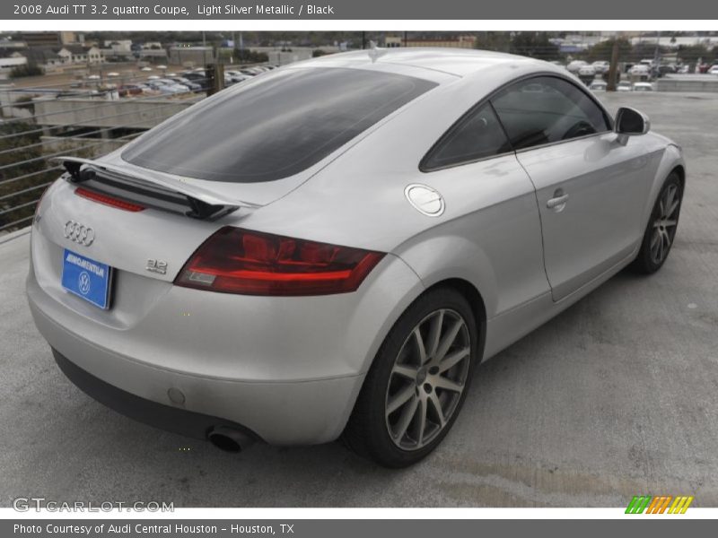 Light Silver Metallic / Black 2008 Audi TT 3.2 quattro Coupe