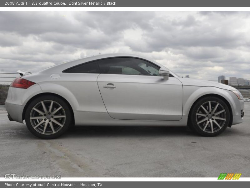 Light Silver Metallic / Black 2008 Audi TT 3.2 quattro Coupe