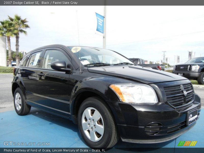 Black / Pastel Slate Gray 2007 Dodge Caliber SE