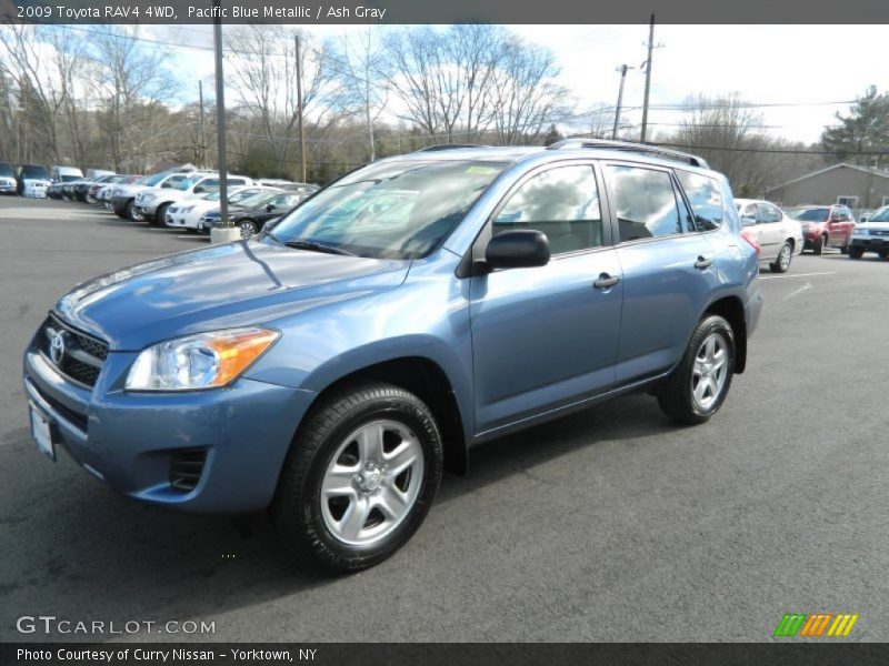Pacific Blue Metallic / Ash Gray 2009 Toyota RAV4 4WD