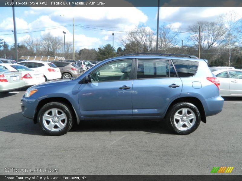Pacific Blue Metallic / Ash Gray 2009 Toyota RAV4 4WD
