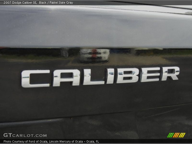 Black / Pastel Slate Gray 2007 Dodge Caliber SE