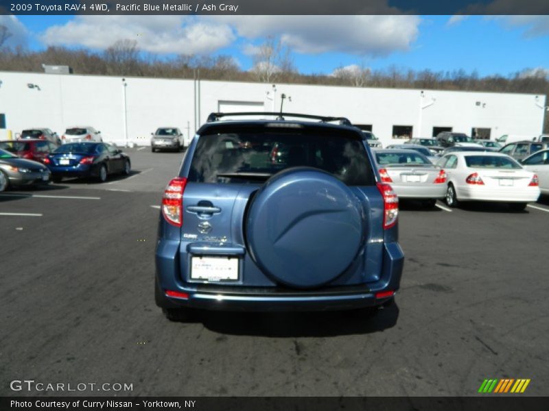 Pacific Blue Metallic / Ash Gray 2009 Toyota RAV4 4WD