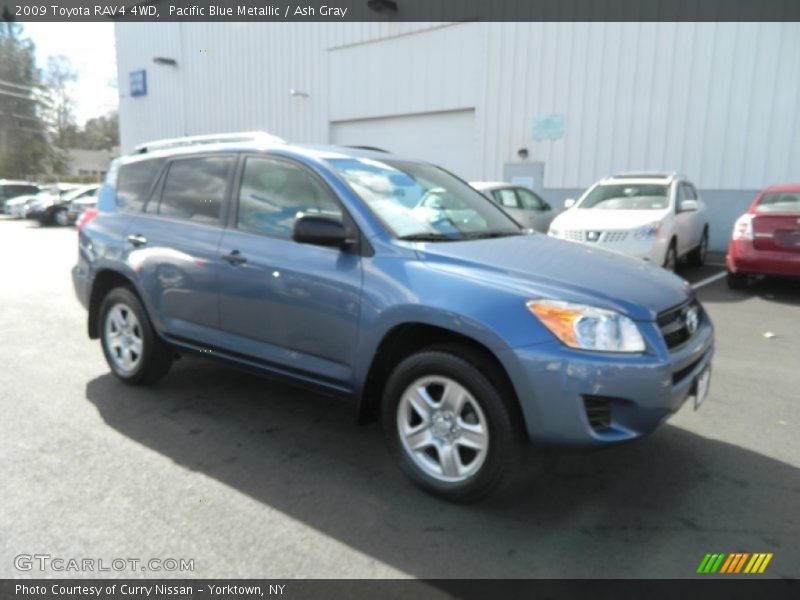 Pacific Blue Metallic / Ash Gray 2009 Toyota RAV4 4WD