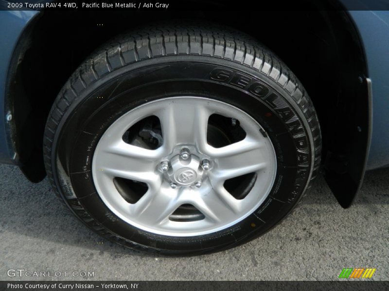 Pacific Blue Metallic / Ash Gray 2009 Toyota RAV4 4WD