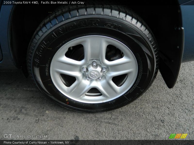 Pacific Blue Metallic / Ash Gray 2009 Toyota RAV4 4WD