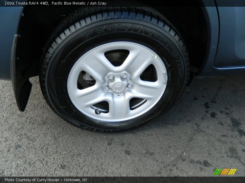 Pacific Blue Metallic / Ash Gray 2009 Toyota RAV4 4WD