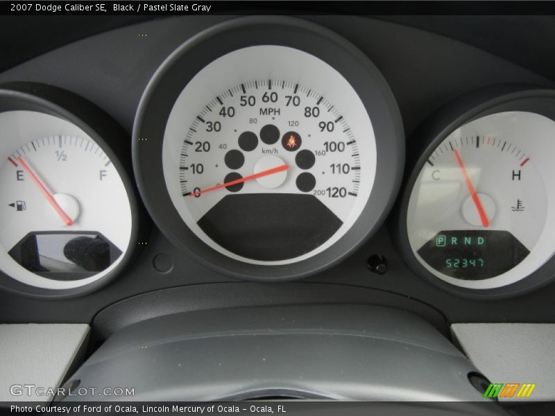 Black / Pastel Slate Gray 2007 Dodge Caliber SE