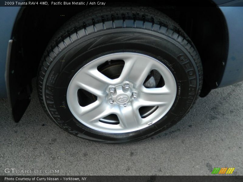 Pacific Blue Metallic / Ash Gray 2009 Toyota RAV4 4WD