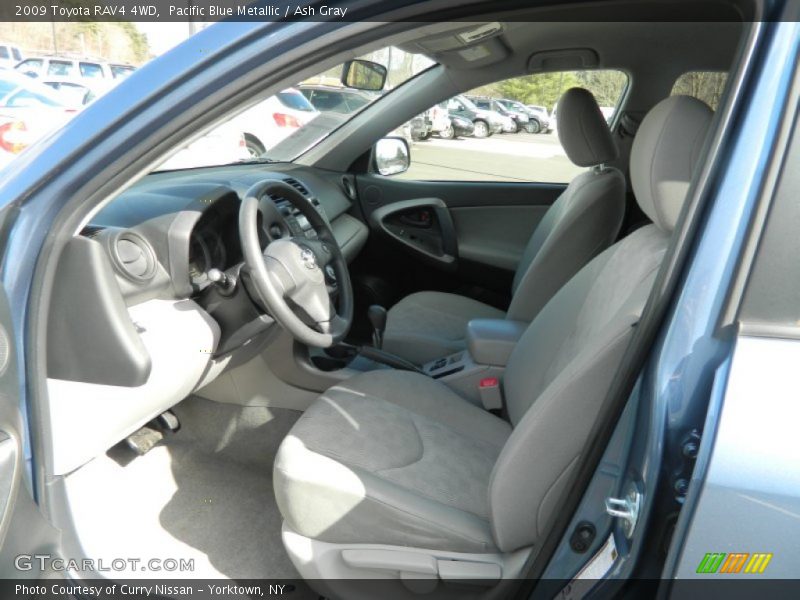 Pacific Blue Metallic / Ash Gray 2009 Toyota RAV4 4WD