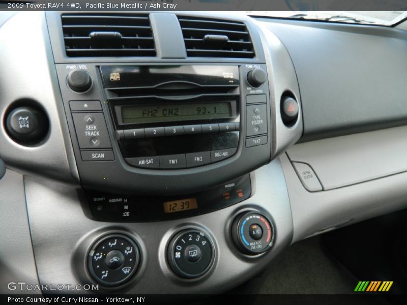 Pacific Blue Metallic / Ash Gray 2009 Toyota RAV4 4WD