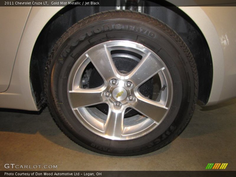 Gold Mist Metallic / Jet Black 2011 Chevrolet Cruze LT