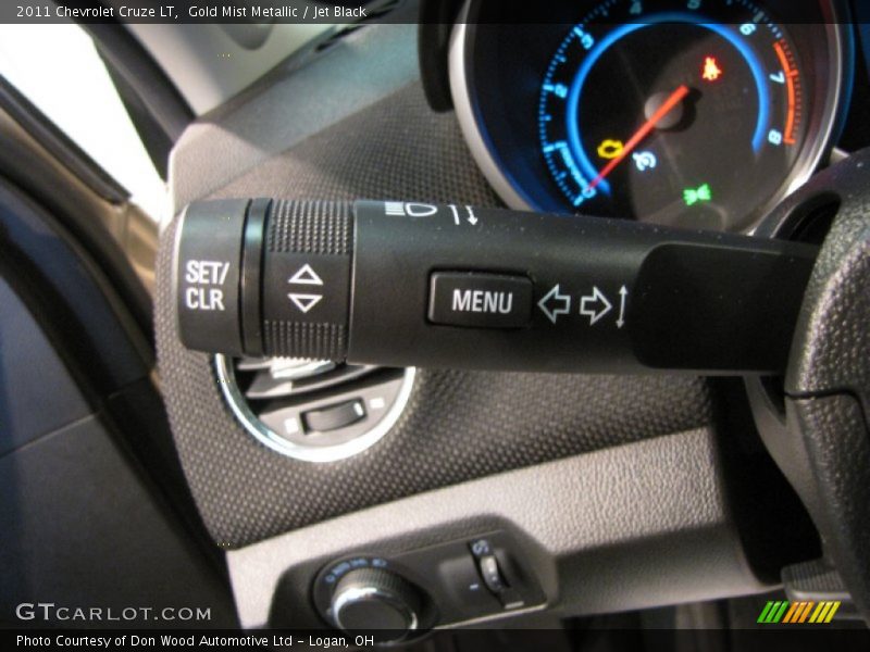 Gold Mist Metallic / Jet Black 2011 Chevrolet Cruze LT