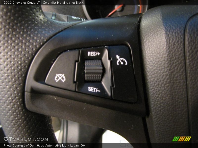 Gold Mist Metallic / Jet Black 2011 Chevrolet Cruze LT