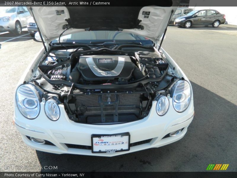 Arctic White / Cashmere 2007 Mercedes-Benz E 350 Sedan