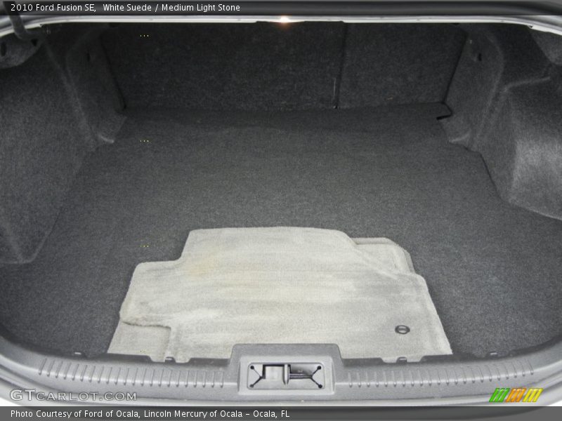 White Suede / Medium Light Stone 2010 Ford Fusion SE
