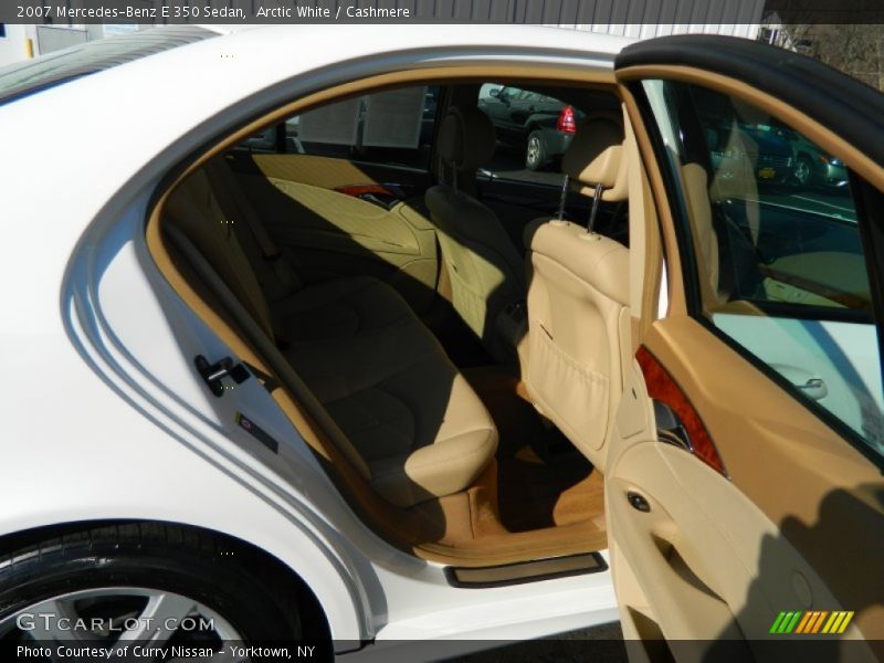 Arctic White / Cashmere 2007 Mercedes-Benz E 350 Sedan