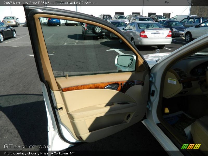 Arctic White / Cashmere 2007 Mercedes-Benz E 350 Sedan
