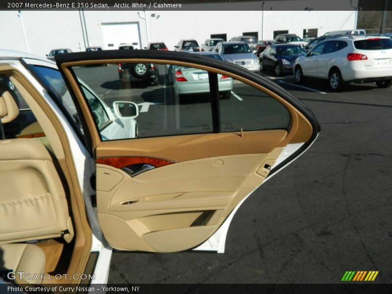 Arctic White / Cashmere 2007 Mercedes-Benz E 350 Sedan