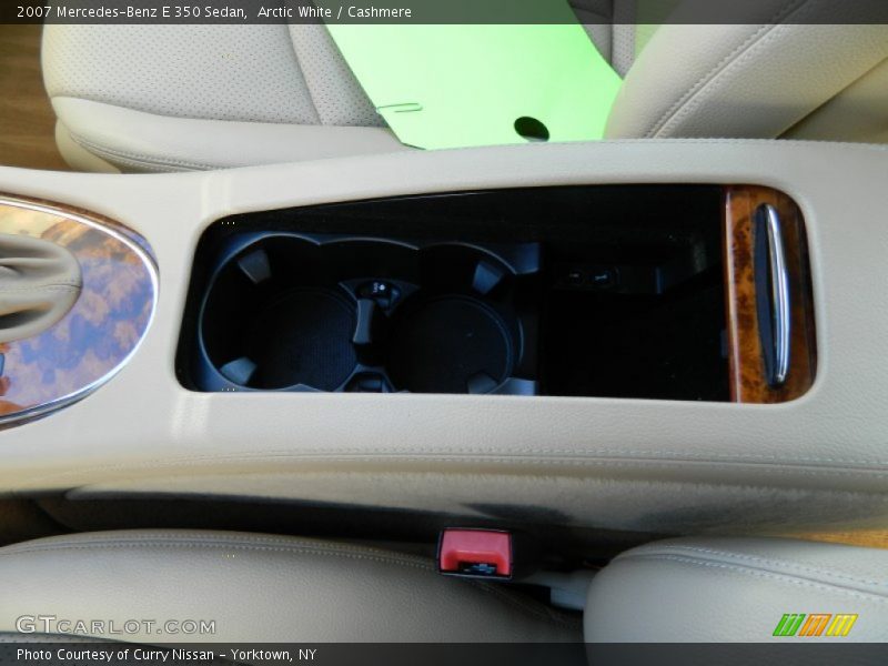 Arctic White / Cashmere 2007 Mercedes-Benz E 350 Sedan