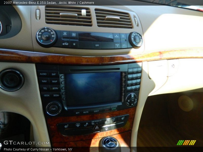 Arctic White / Cashmere 2007 Mercedes-Benz E 350 Sedan
