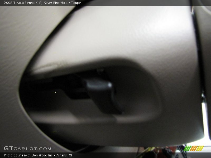 Silver Pine Mica / Taupe 2008 Toyota Sienna XLE