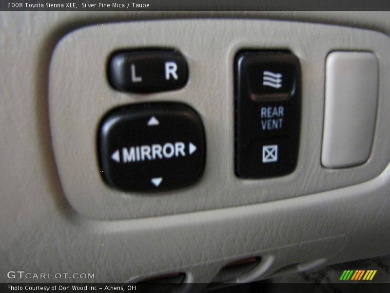 Silver Pine Mica / Taupe 2008 Toyota Sienna XLE