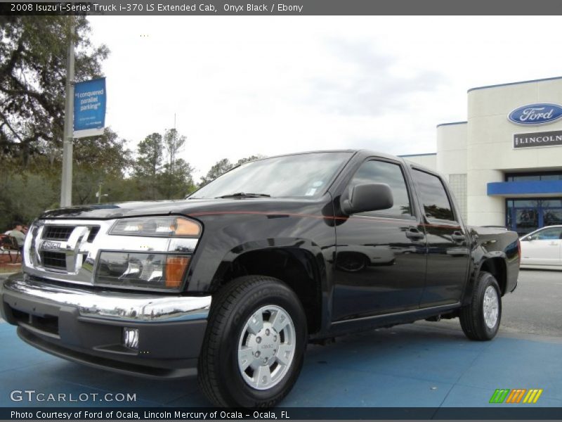 Onyx Black / Ebony 2008 Isuzu i-Series Truck i-370 LS Extended Cab