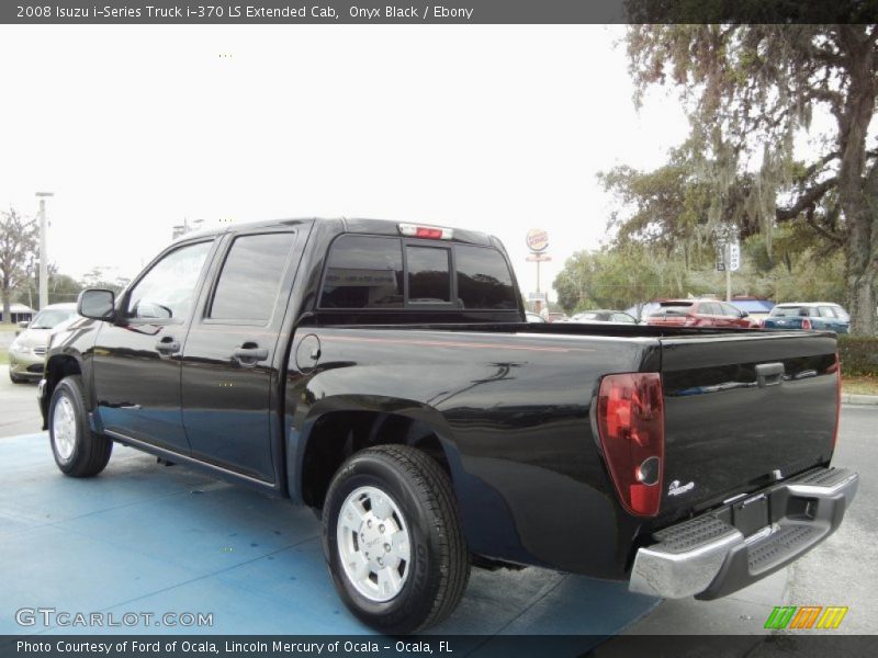 Onyx Black / Ebony 2008 Isuzu i-Series Truck i-370 LS Extended Cab