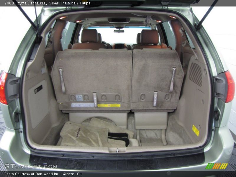 Silver Pine Mica / Taupe 2008 Toyota Sienna XLE
